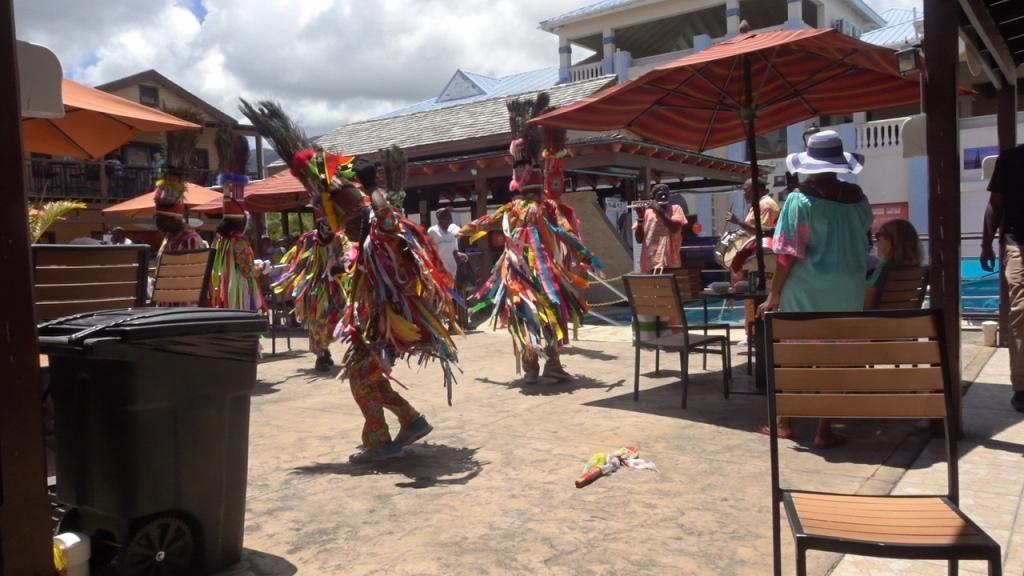 Basseterre Food Court  Dancers 4